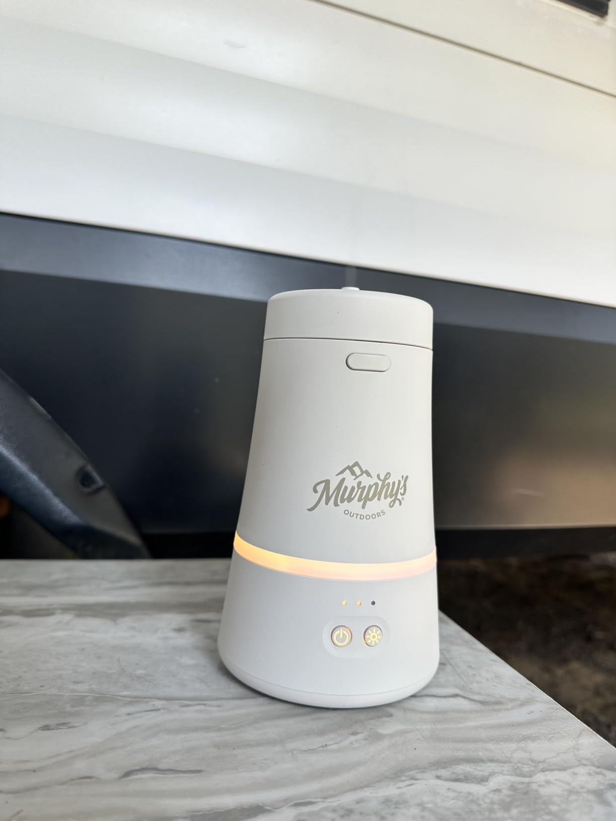 Murphy's Naturals Mosquito Repellent Device, for Patio & Outdoor Use | Plant-based essential oils; flameless, USB-C rechargeable with 5.5-hr battery; 15-ft zone of protection; 30-hr refill included customer photo 1