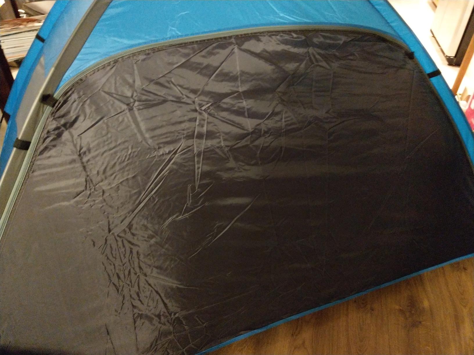 NXONE Beach Tent Sun Shelter, UPF 50+ UV Protection, Easy Setup | Family Beach Shade, Wind Resistant Design, Breathable Mesh Ventilation, Portable Carry Bag, Beach Camping Use customer photo 2