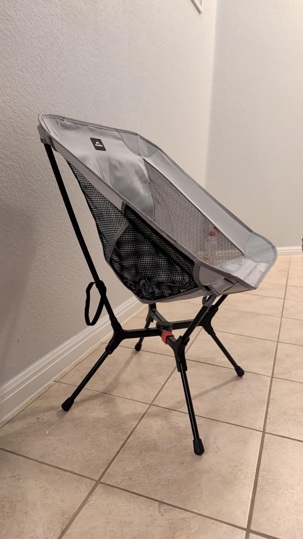 Naturehike YL01 Snap Camping Chair - 1 Second Setup Frame, 441lb Heavy-Duty | Portable Lightweight Backpacking Chair for Hiking, Beach & Travel, Breathable Side Mesh, Snap-Lock Quick-Open Frame customer photo 1