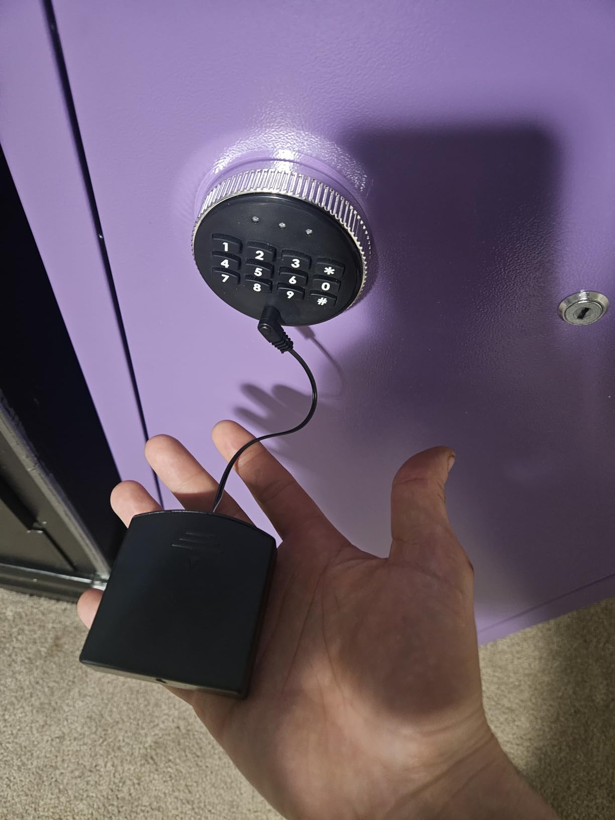 12-15 Gun Safe, Large Gun Safe for Rifles and Pistols, Quick Access Rifle Safe with 3 Removable Gun Racks and 4 Pistol Pockets, Digital Gun Cabinet with Dual Alarm and Mute Mode customer photo 1