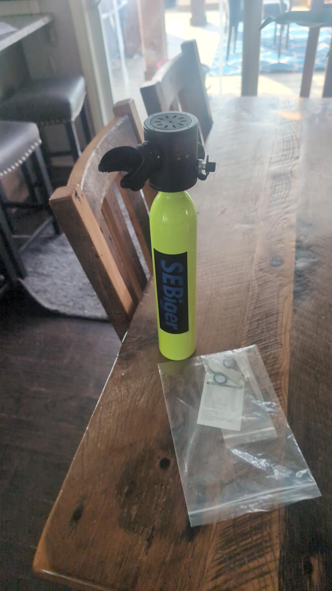Diving Tank with DOT Certification Reusable Scuba 0.5L Pony Bottle Diving Cylinder Suitable for Underwater Work/Underwater Recreation customer photo 2