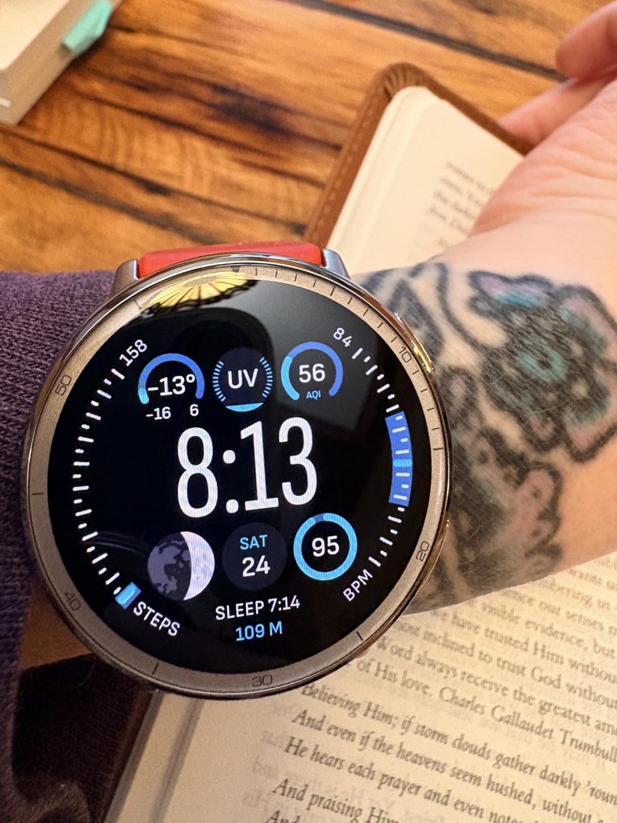 Amazfit Active 2 Premium Smart Watch Fitness Tracker (Round) for Android & iPhone, 10 Day Battery, Water Resistant, GPS Maps, Heart & Sleep Monitor, HYROX Mode, Sapphire Glass customer photo 2