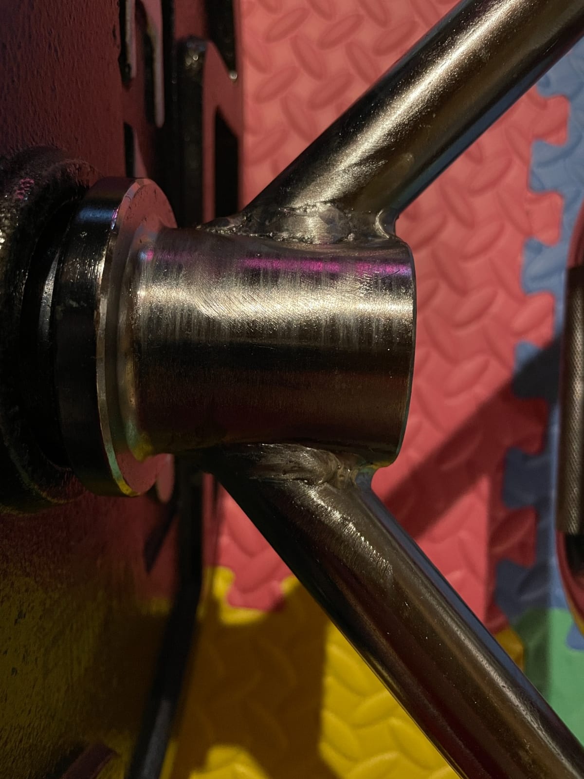 GYMAX Olympic Folding Trap Bar - 56