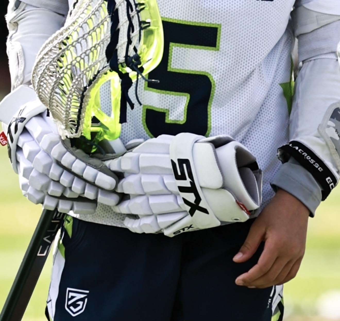 STX LZR Lacrosse Gloves customer photo 1