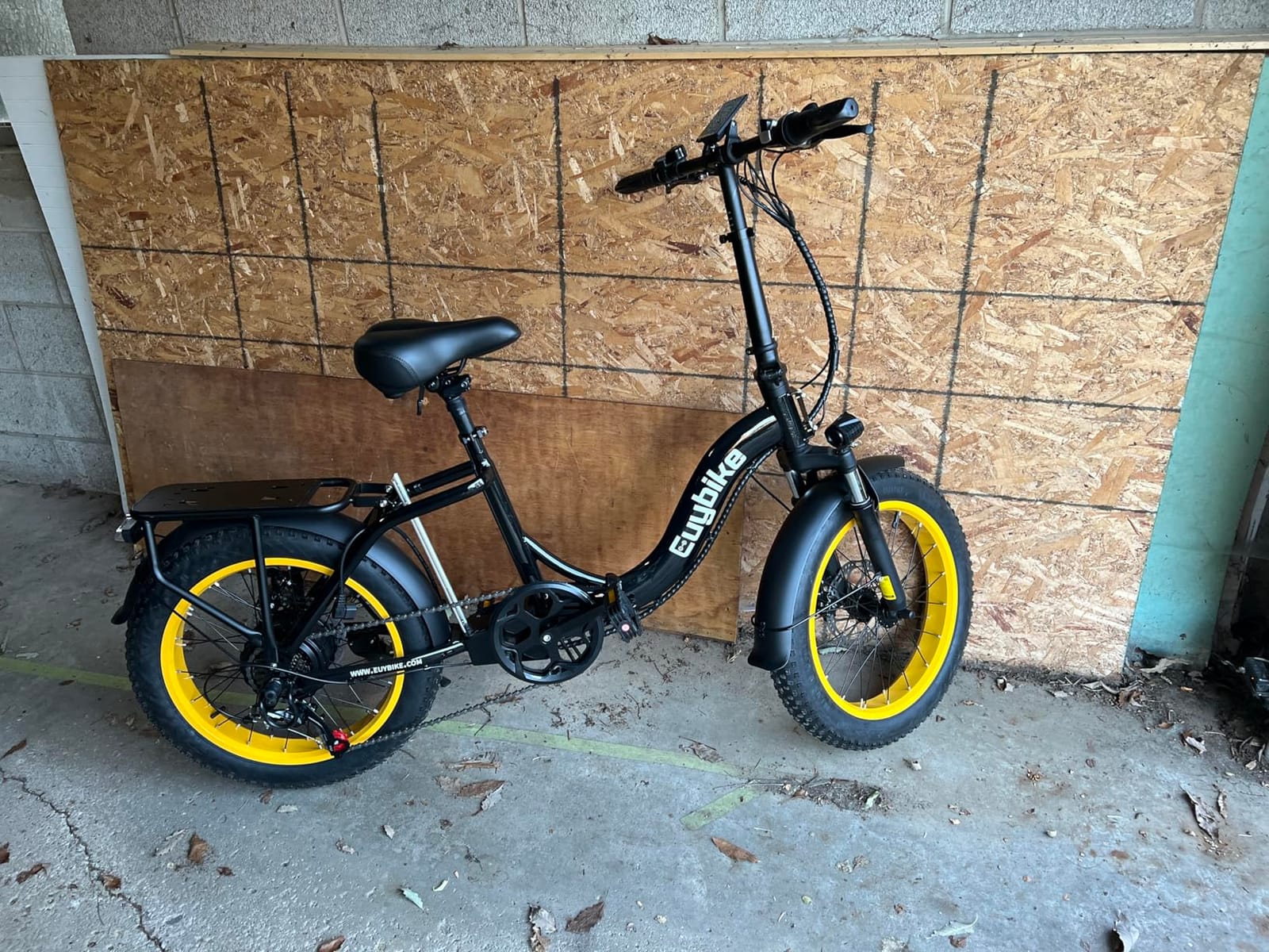 EUYBIKE Folding Electric Bike for Adults with Peak 1000W Motor, 48V 20AH Battery up to 80 Miles, 20