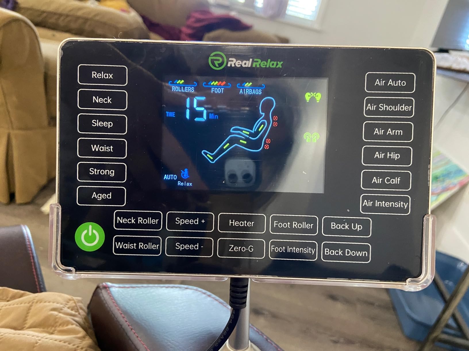 Real Relax Full Body Shiatsu Massage Chair for Home Relaxation customer photo 2