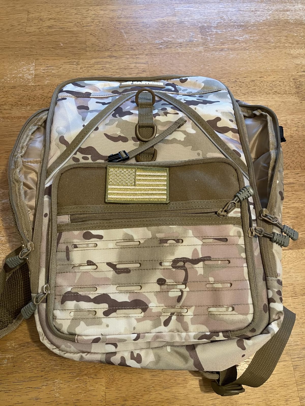 KastKing KastMate Fishing Backpack With 2 Rod Holders, Black Camo customer photo 1