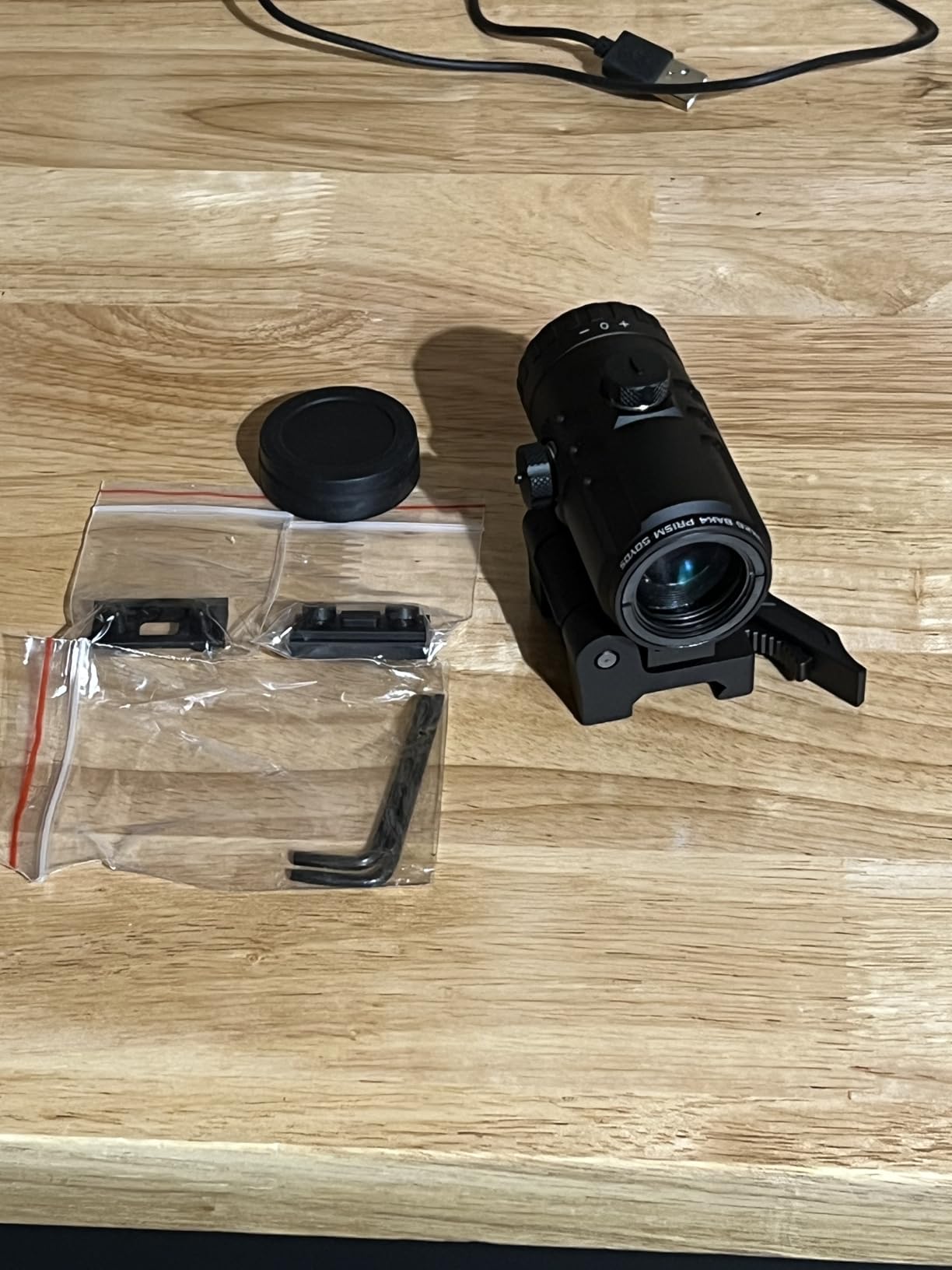 CVLIFE JackalHowl 3X Red Dot Magnifier with Flip to Side QD Mount | 2.95