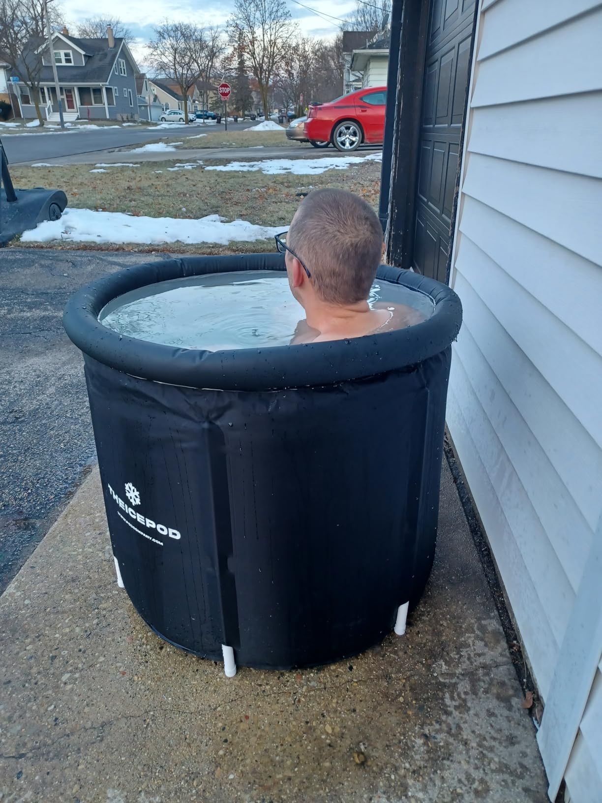 The Pod Company Standard Water Chiller - 1/3 HP - 41°F Cold Plunge Cooling System - Compact, Energy-Efficient, and Ideal for Daily Home Use - Compatible with Ice Pod Pro & Long Pod customer photo 1