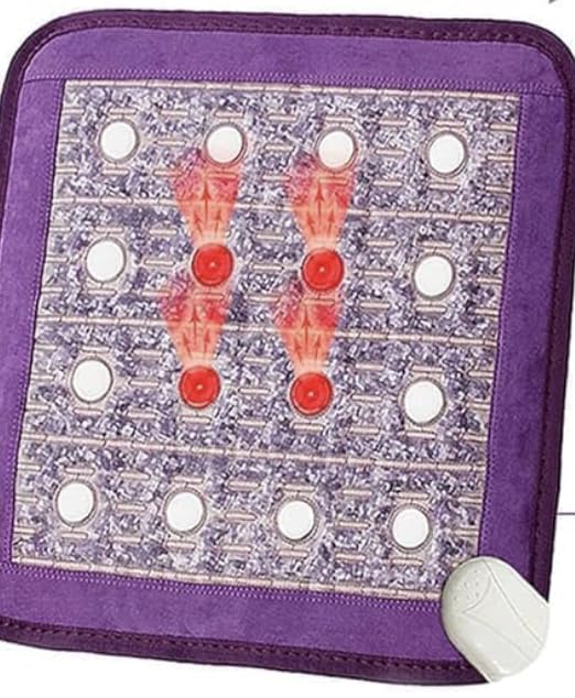 Biomat Infrared Mat | Crystal Mat for Therapy | Infrared Heating Mat | Red Light Therapy for Body | Hot Gemstone Therapy | Promotes for Muscle & Back Pain Relief | Sparkle Mat (Portable Size) customer photo 1