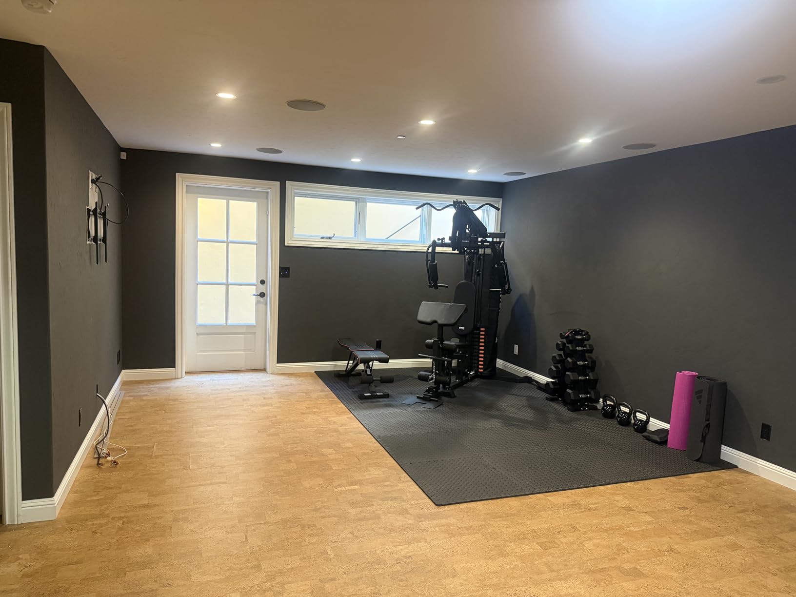 SPORTSROYALS Home Gym, Multifunctional Workout Station with Leg Press | 150LBS Weight Stack Full Body Workout Equipment for Home Exercise Fitness Strength Training customer photo 2