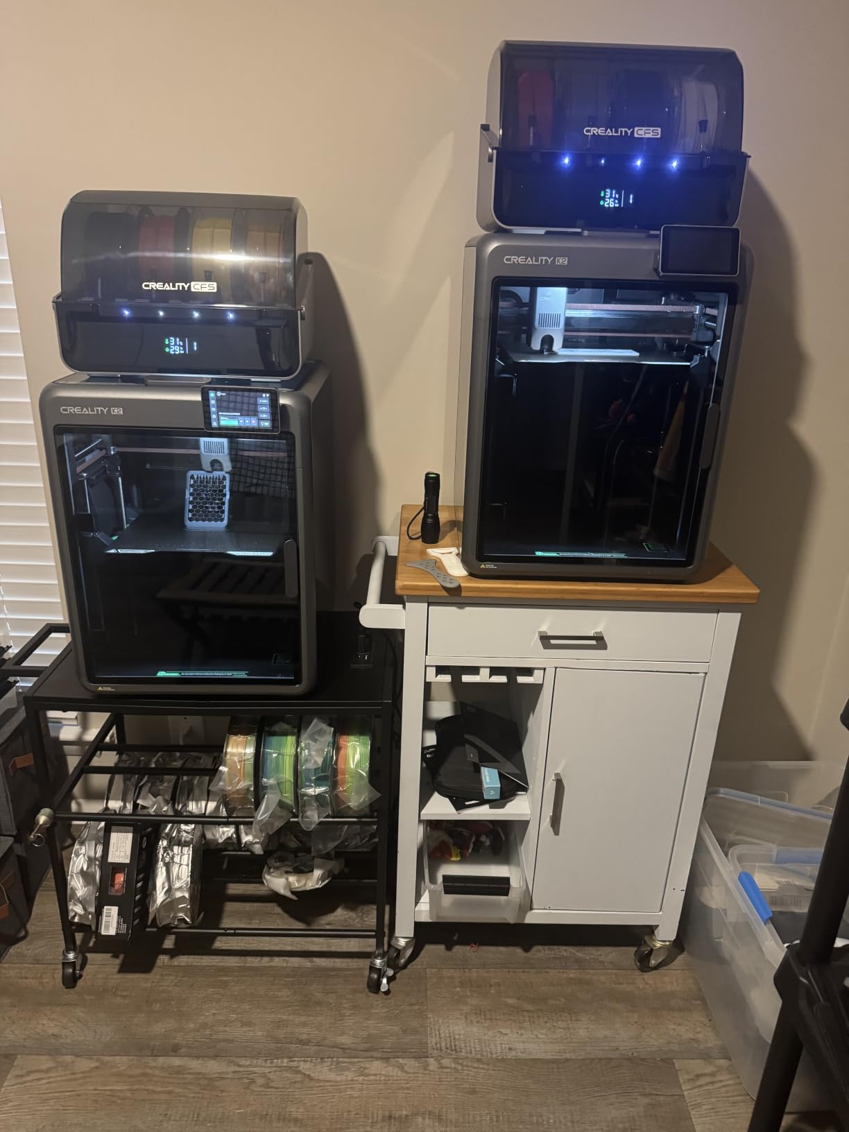 Creality K2 3D Printer, Multicolor Printing High-Speed 600mm/s | Auto Leveling, Smart AI Camera, Rock-Solid Frame, Direct Drive Extruder, Quiet Printing, Build Volume 260 * 260 * 260mm customer photo 1