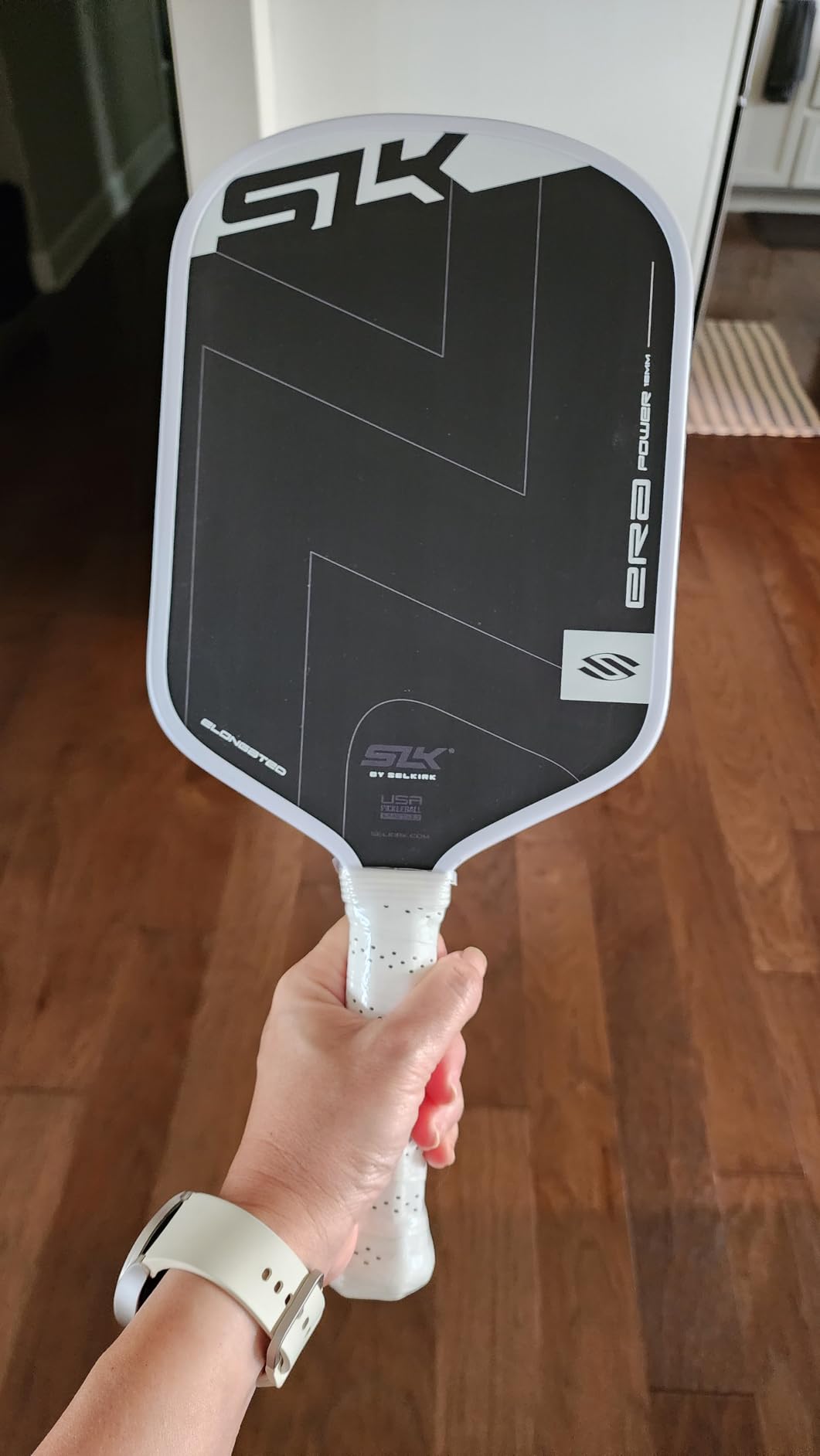 Selkirk Sport SLK ERA Power Pickleball Paddles | Carbon Fiber Hybrid Face | A pickleball racket for aggressive intermediate to advanced players, powered by Raw Spin Technology for shot-shaping control customer photo 1
