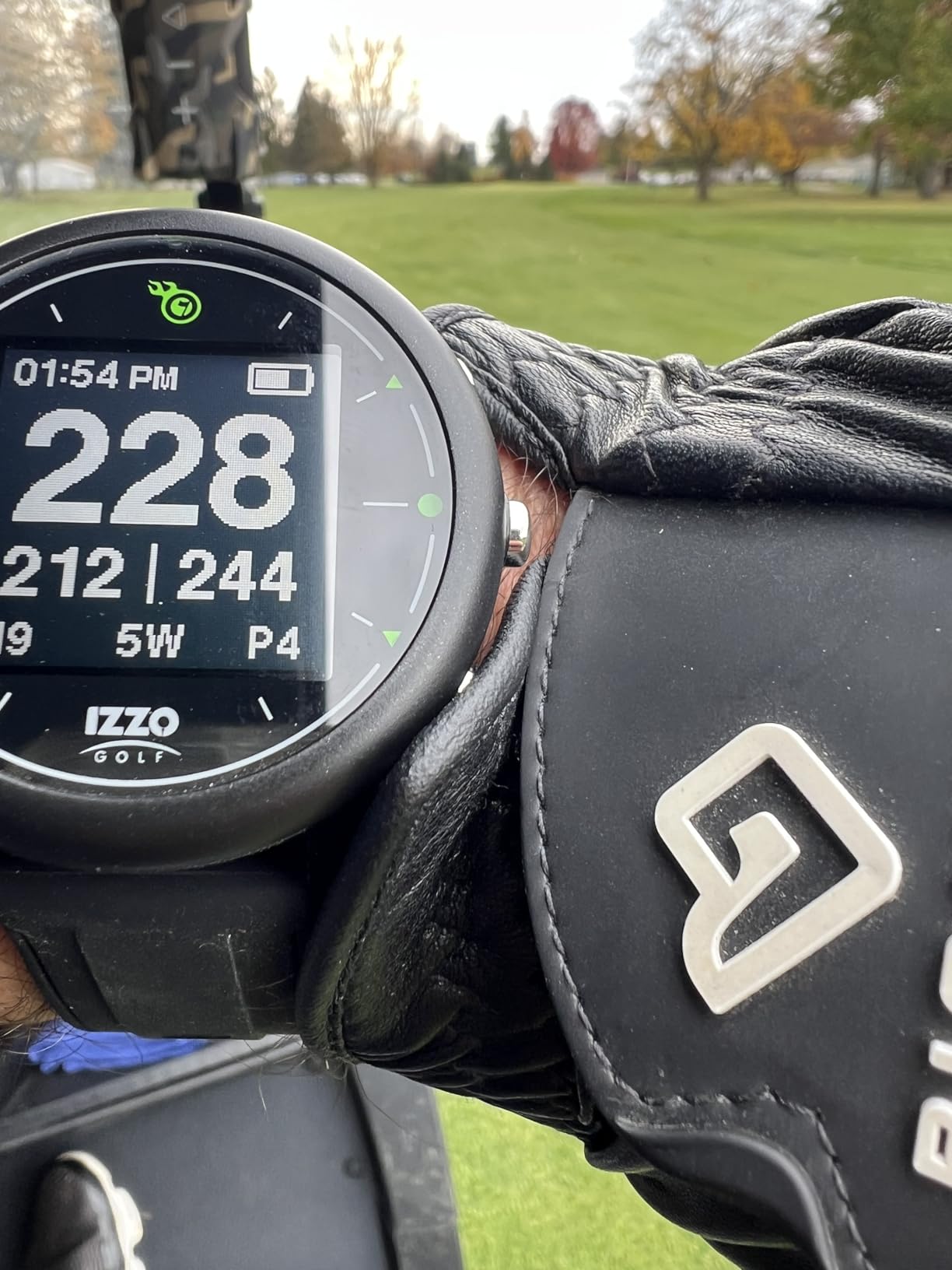 Izzo Golf Swami Golf GPS Watch with Personalized Club Suggestions customer photo 1