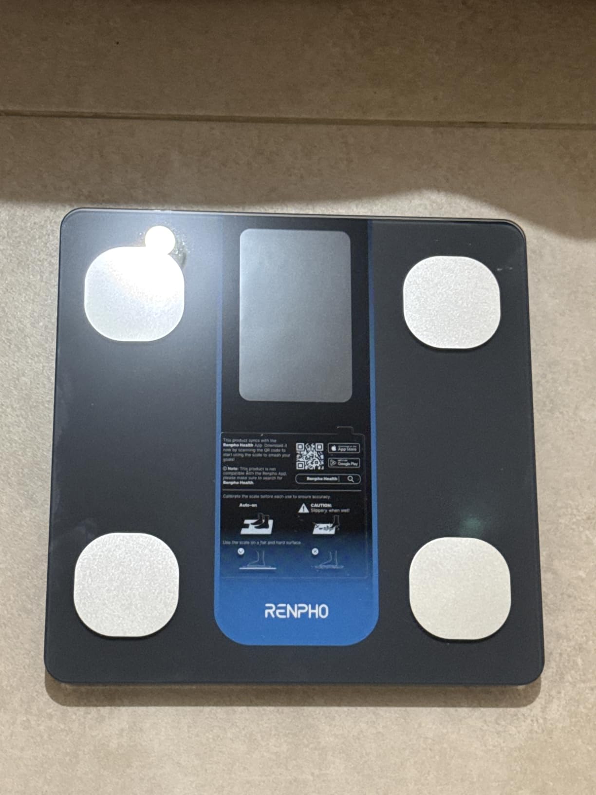 RENPHO Smart Body Weight Scale, 18 Body Metrics, Large VA Display, Elis 3X | Bathroom Scale for Body Weight, BMI, Body Fat, Muscle Mass, High Accuracy Weight Scale, Multi-User Support, FSA Eligible HSA customer photo 1