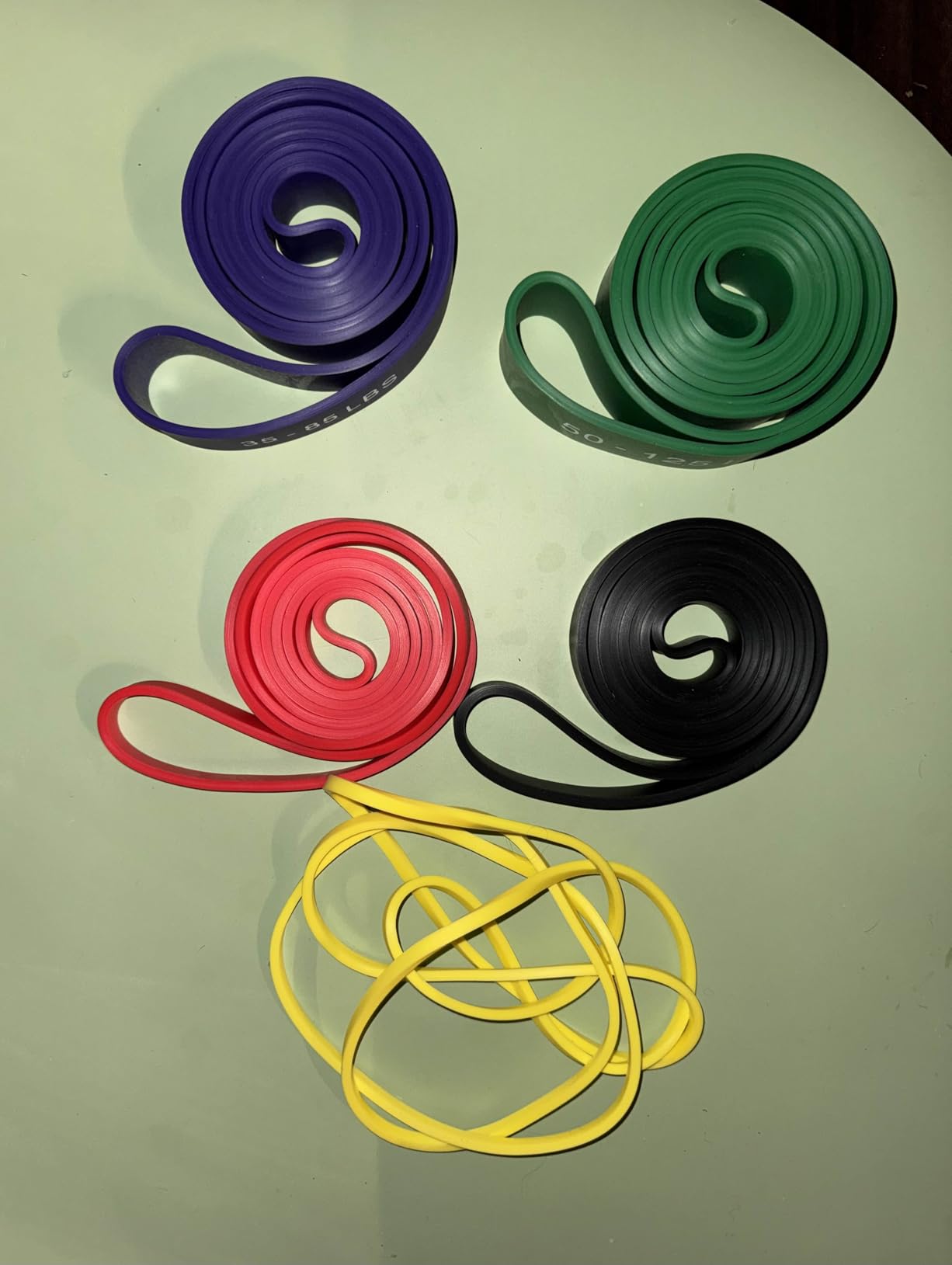 5-Level Resistance Bands for Working Out, Pull Up Assistance Bands | 5-125 LBS Resistance, Fitness, Full-Body Training, Physical Therapy & Stretch Workout, for Men, Women, Home, Outdoor, Gym Use customer photo 2