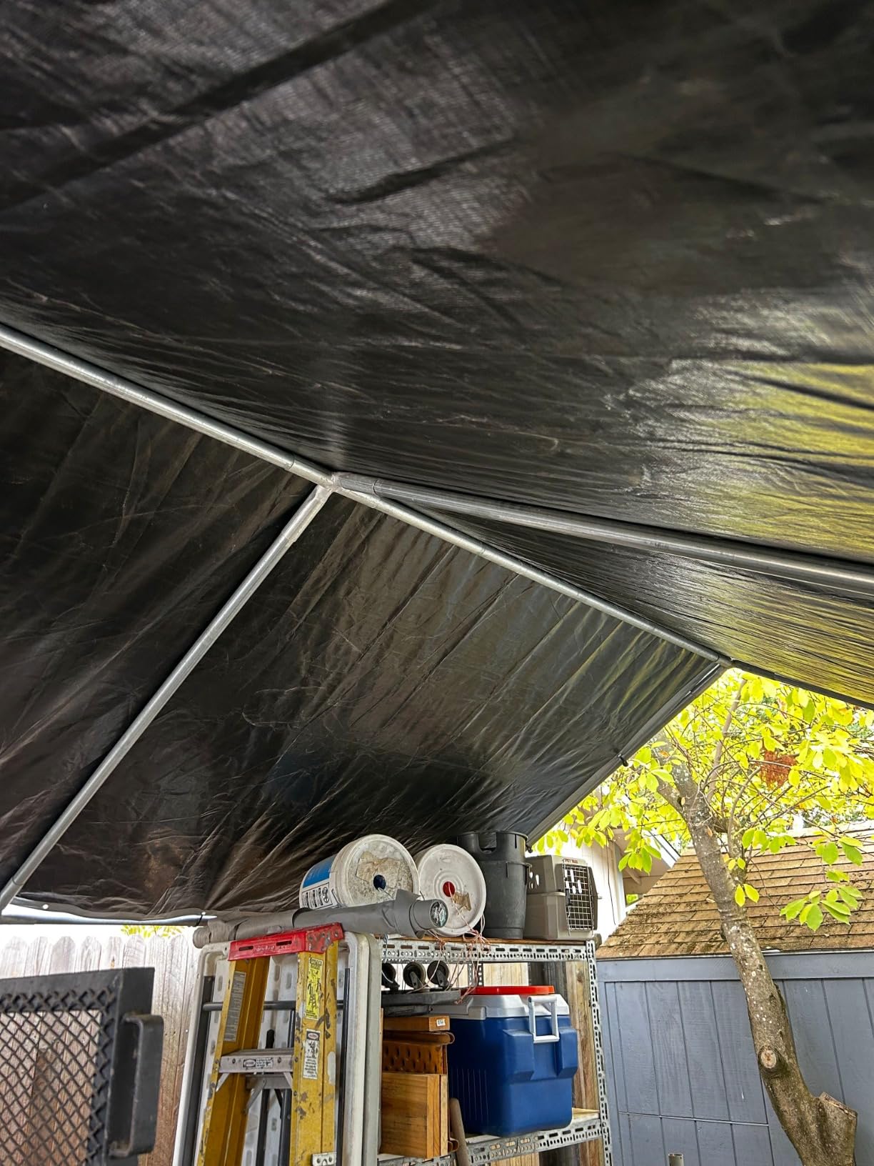 Keten Tarps Heavy Duty Waterproof 8x10 Feet, Extra Thick 16 Mil (Brown) customer photo 1