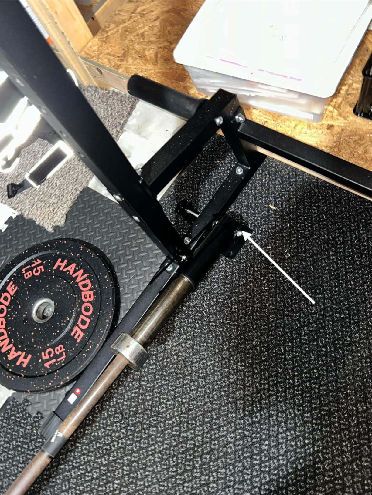 SYL Fitness Upgraded T Bar Row Platform with Rubber Protection - 360° Swivel Landmine Attachment, Fits 2