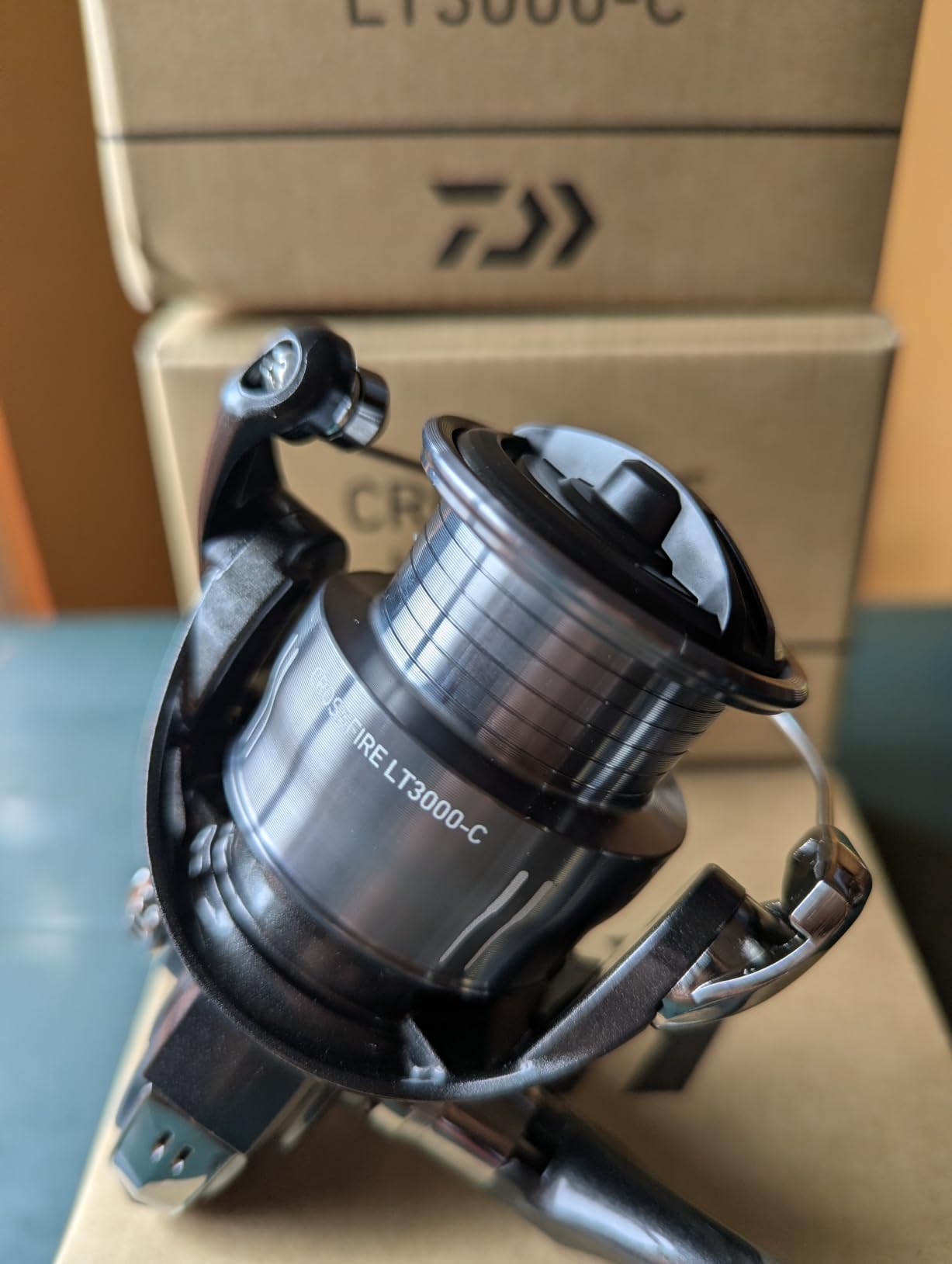 Daiwa Crossfire LT Spinning Reel - Lightweight AIRDRIVE Design, Tough Digigear, LC-ABS Spool, ATD Type-L Drag System customer photo 1