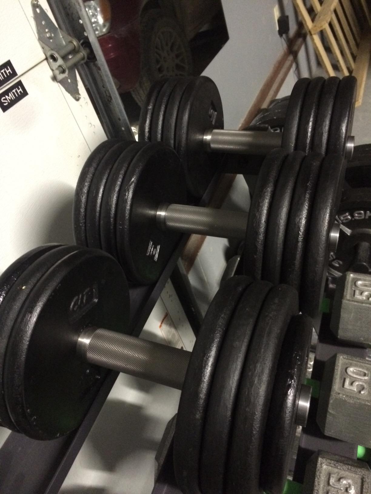 CAP Barbell Standard 1-Inch Cast Iron Weight Plates - Singles & Sets | 1.25-50 lbs | Multiple Options customer photo 1