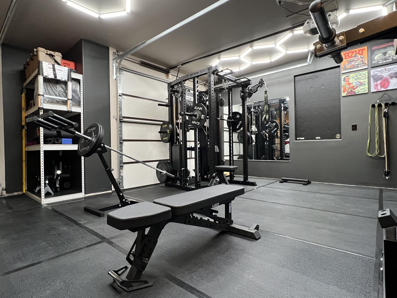 Rep Nighthawk Adjustable Weight Bench | Home Gym Incline Decline Flat Workout Bench | Heavy Duty Fitness and Strength Training Equipment | Foldable Space Saving Design customer photo 1