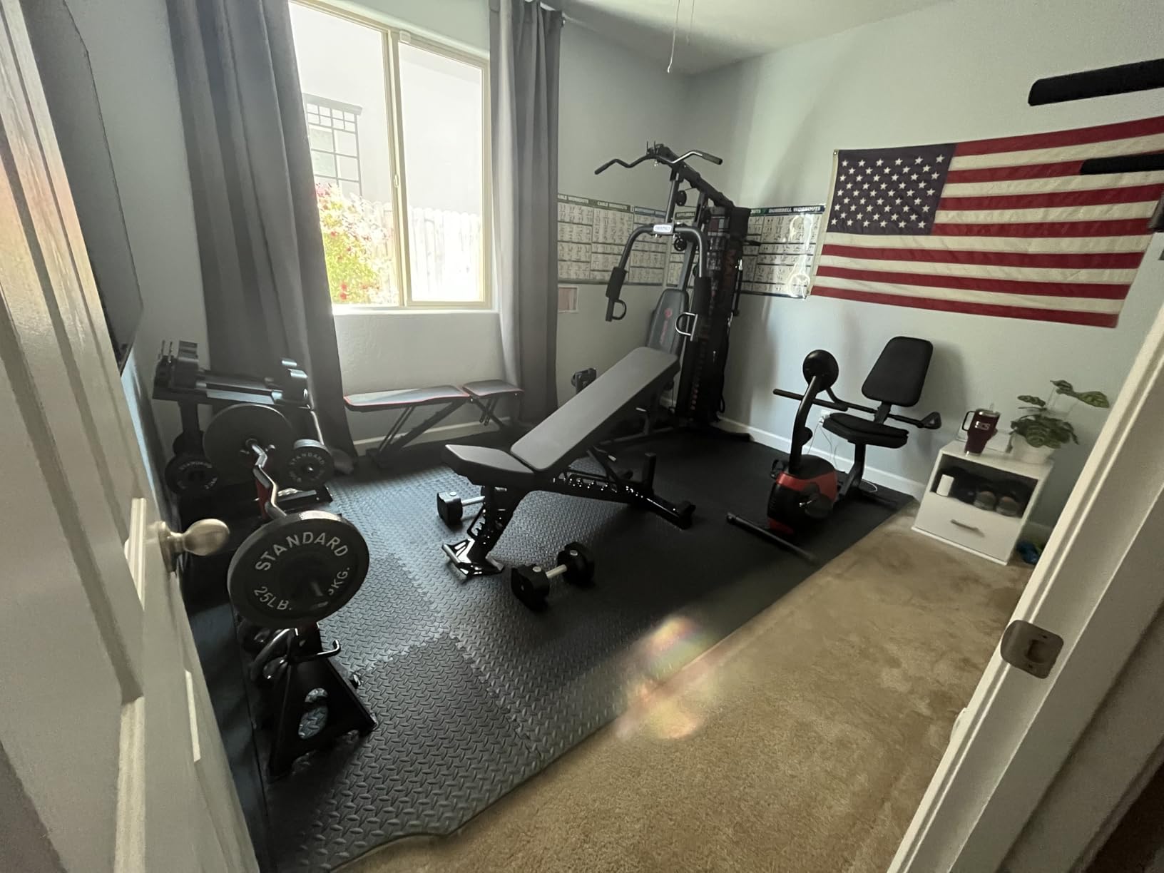 Rep Nighthawk Adjustable Weight Bench | Home Gym Incline Decline Flat Workout Bench | Heavy Duty Fitness and Strength Training Equipment | Foldable Space Saving Design customer photo 2
