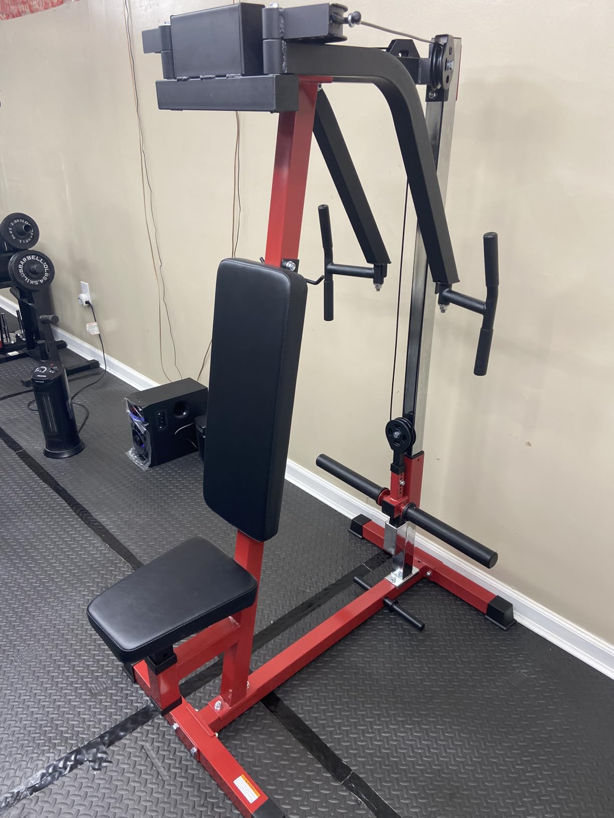 3-in-1 Chest Fly Machine, PEC Deck Fly and Reverse Delt Machine | Seated Chest Press, Adjustable Padded Seat and Backrest, 450 LBS Upper Body Workout Equipment for Home Gym customer photo 2