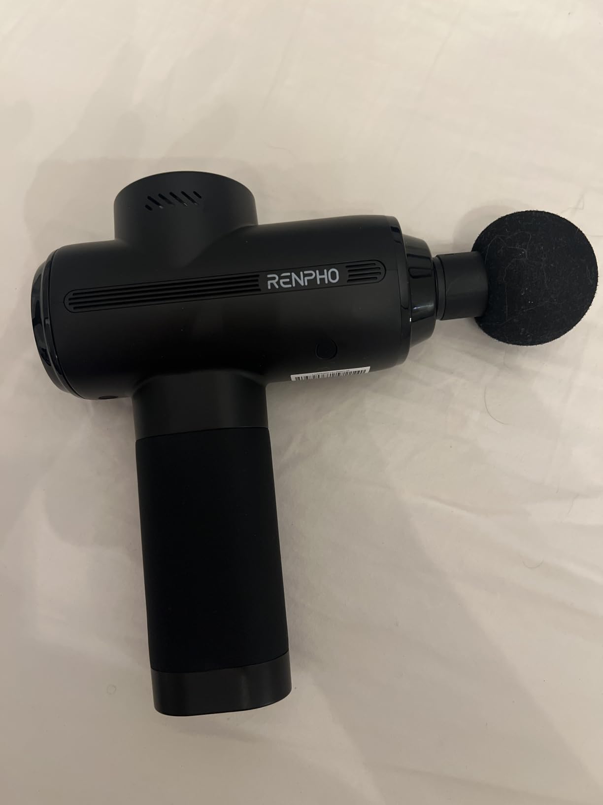 RENPHO Mini Thermacool Massage Gun with Heat and Cold, Pocket-Sized | Portable Handheld Back Massager, 4 Temperature Settings, Quiet Operation, Travel Carry Bag customer photo 1
