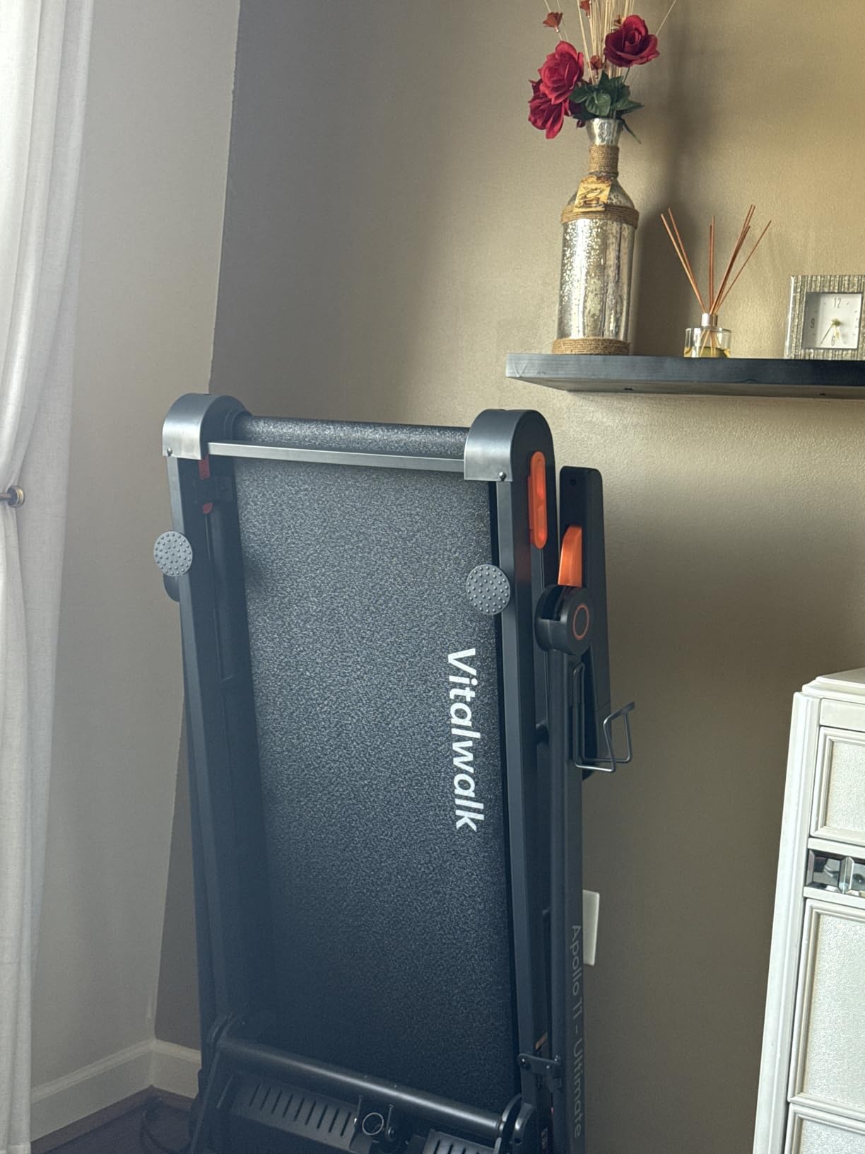 Foldable Walking Pad Treadmill with Incline 20%/25% Auto, 49
