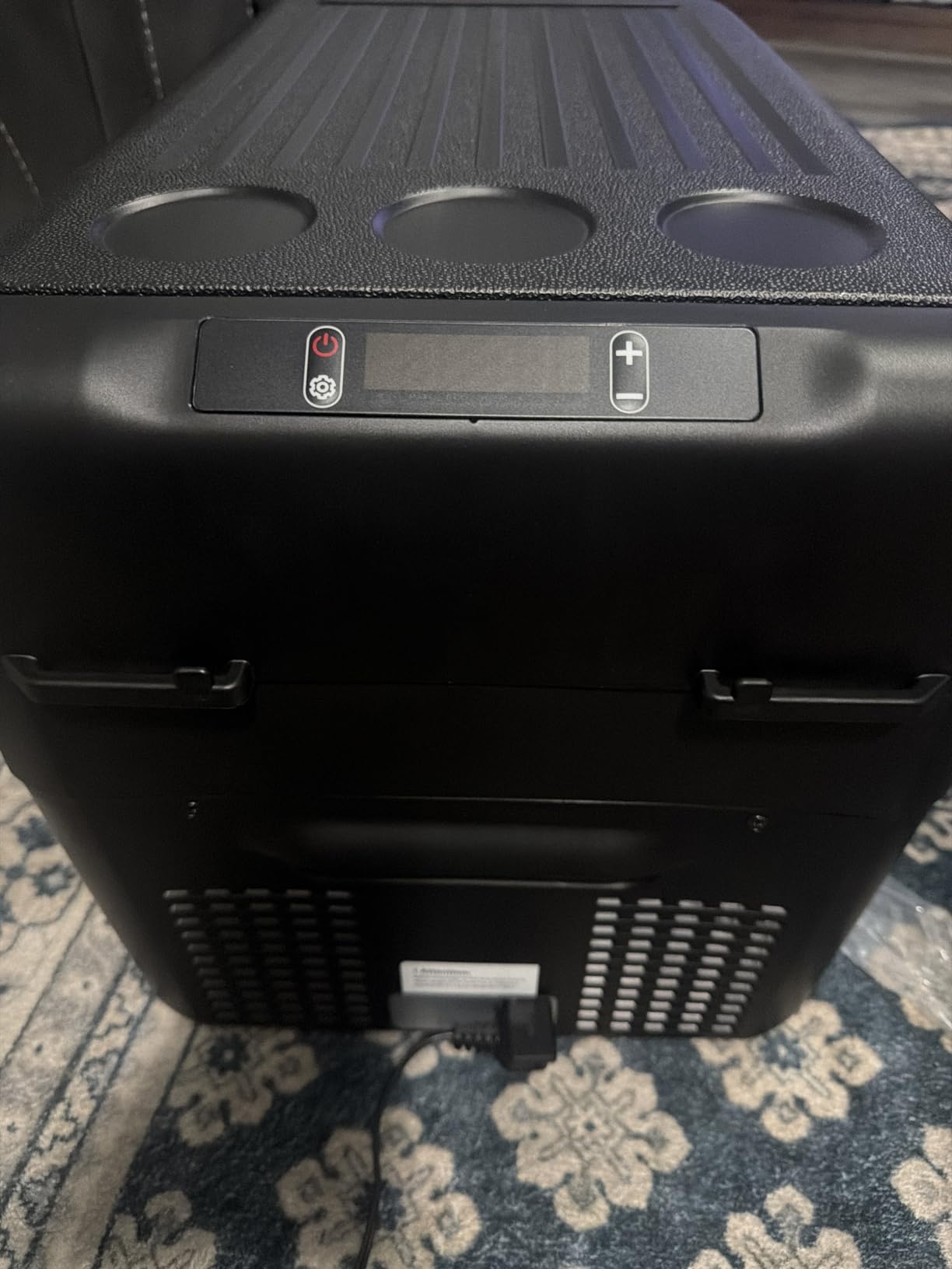 Feelfunn 12V Refrigerator 27QT Portable Freezer Electric Cooler Black, APP Control, Fast Cooling 15-Mins, -4℉~68℉ Portable Fridge 12/24V DC & 110-240V AC for Truck, RV, Van, Camping & Road Trip customer photo 1