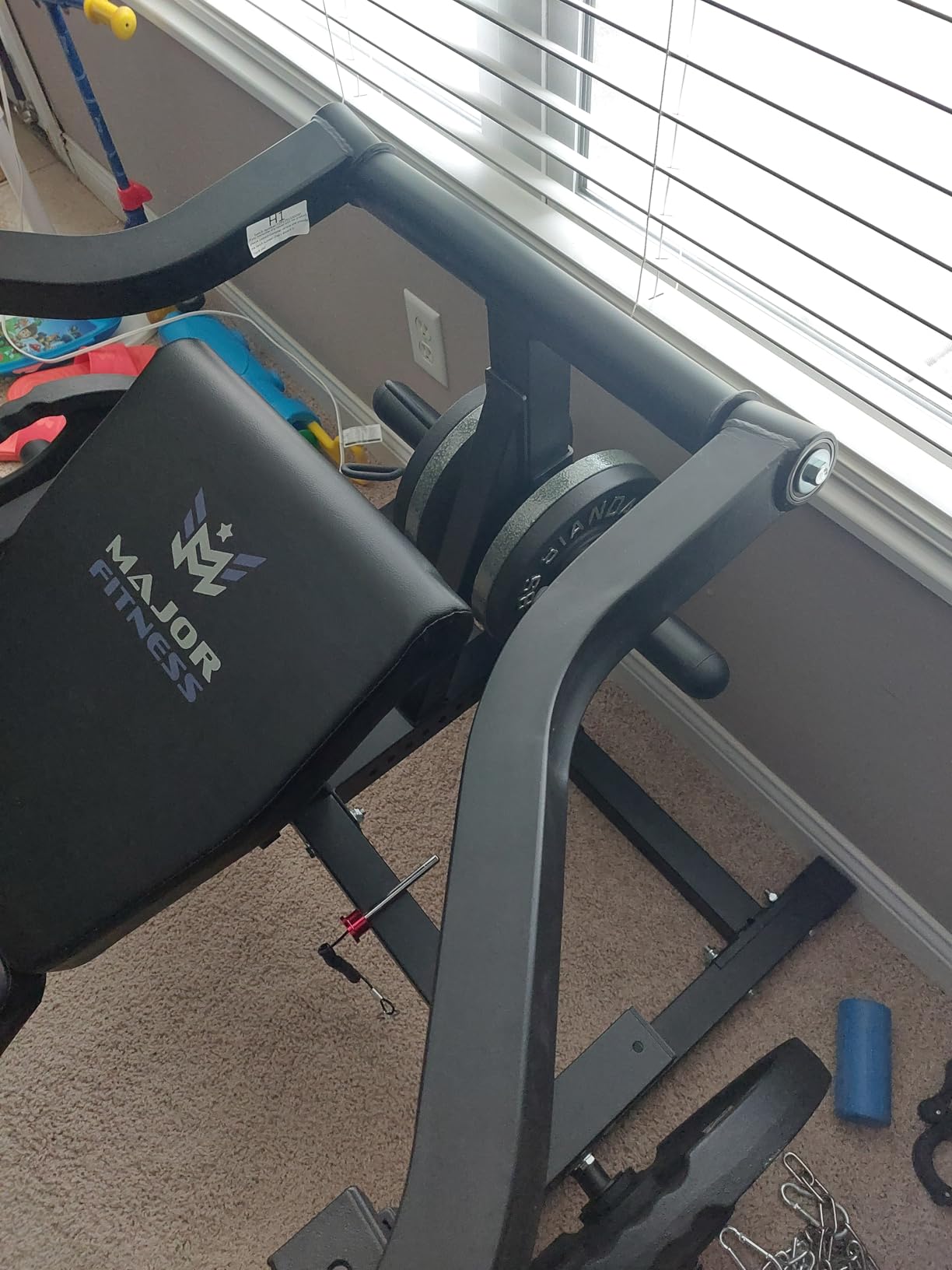 Major Fitness Drone P1 Bench Press Rack with Independent Arms - Adjustable Flat & Incline Bench Press for Chest & AB Workouts - Perfect Home Gym Equipment customer photo 2