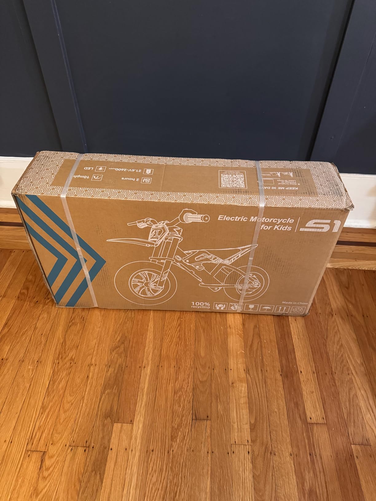 Gyroor S1 Electric Balance Bike for Kids Ages 3-6, 200W Motor, 3 Speeds | 10 MPH Max Speed, 12-inch Pneumatic Tires, 7-color LED Taillight, Drum Brake customer photo 1