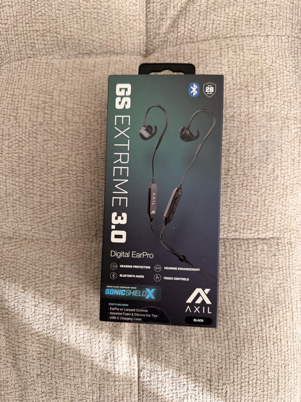 AXIL GS Extreme 3.0 Shooting Ear Protection Earbuds, 5X Hearing Enhancement, Bluetooth customer photo 2