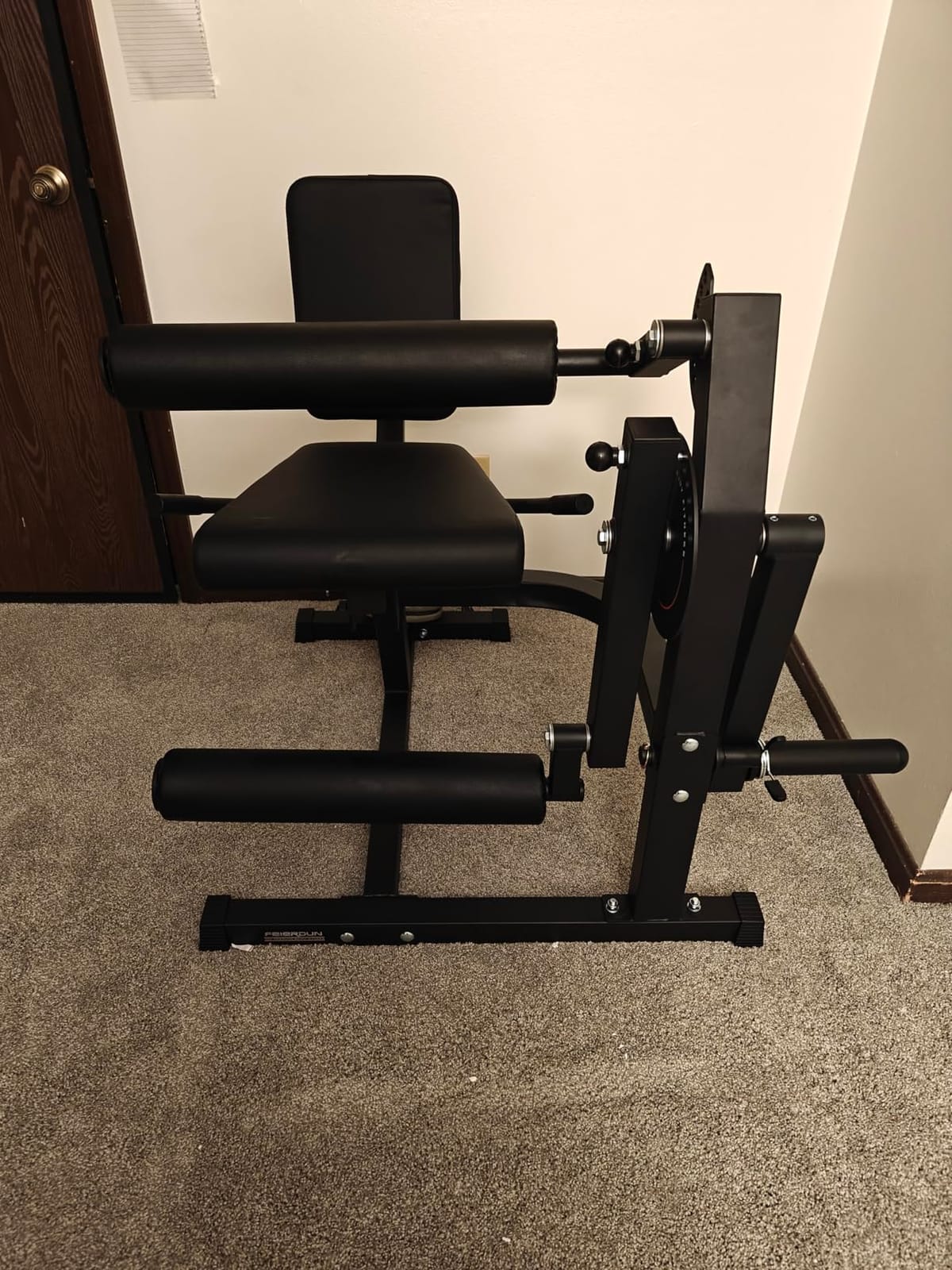 FEIERDUN 4-in-1 Adjustable Leg Extension Curl Machine - 700lbs Capacity Leg Extension Machine for Lower Body Workouts - Adjustable Leg Curl Machine customer photo 1