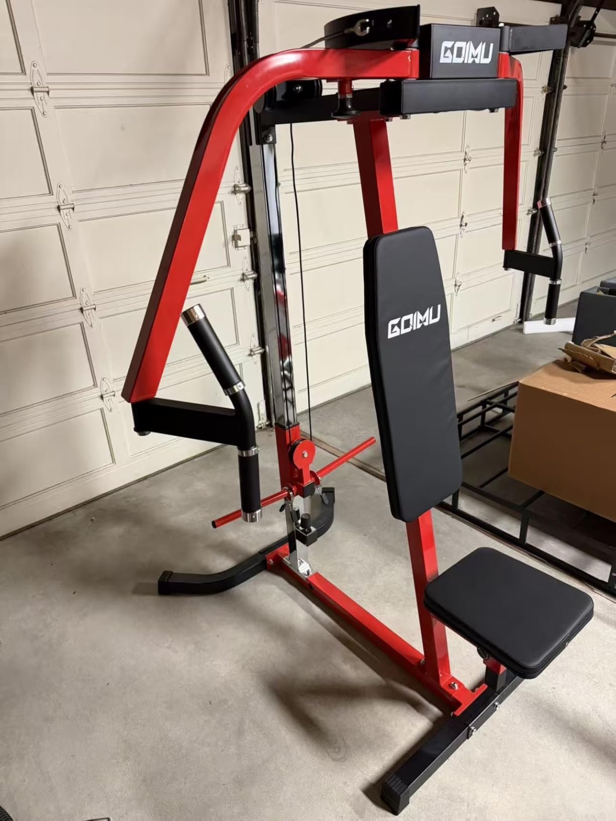 Chest Fly Machine, CF01-PRO PEC Fly and Reverse Delt Machine, Upper Body Workout Equipment with Adjustable Backrest for Pectoral and Rear Deltoid, Chest Training Machine for Home Gym customer photo 1
