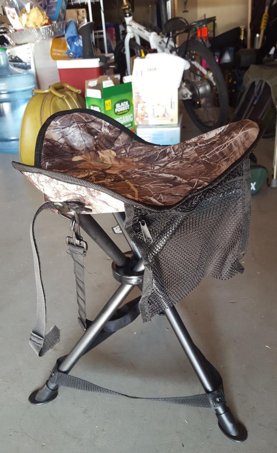ALPS OutdoorZ Lightweight Packable Blind Chair Tri-Leg Stool - Portable Hunting Seat in Mossy Oak Country Roots with Steel Frame, Compact Fold Design for Waterfowl, Upland & Field Hunting customer photo 2
