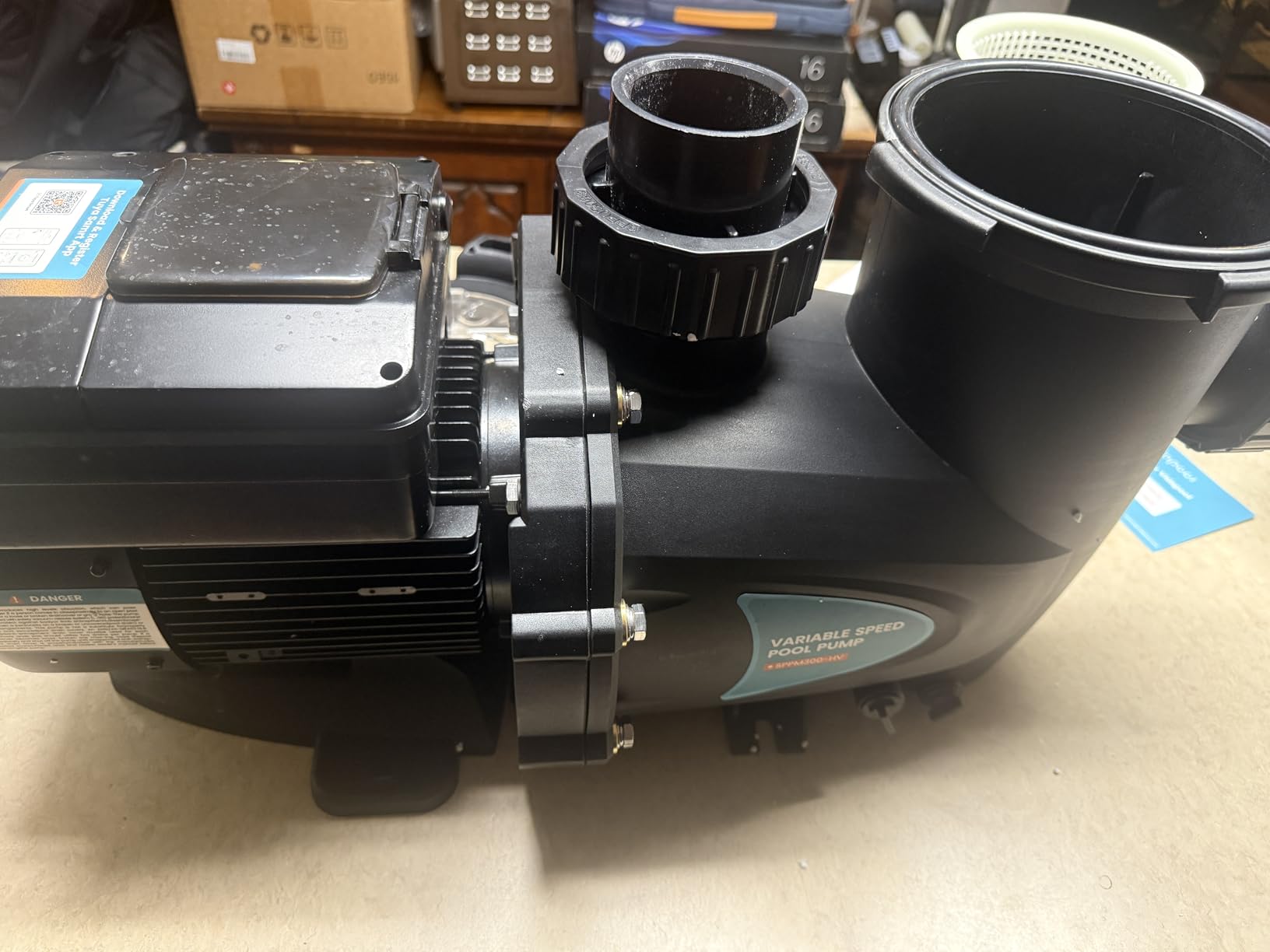 Variable Speed Pool Pump, In/Above Pool Pump with Filter Basket, 3 HP, 220V, 11100GPH customer photo 2