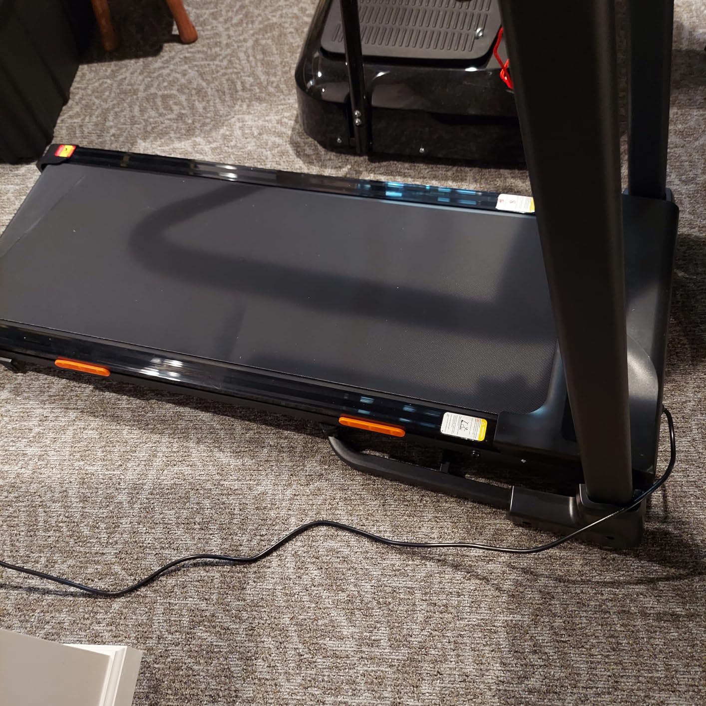 UMAY Fitness 20% Treadmill with Auto Incline, Running Foldable Treadmills | for Home Auto Folding with Pulse Sensors, 400 LBS Capacity, 4.0HP Quiet Brushless, Max 8.0 MPH/8.7 MPH customer photo 2