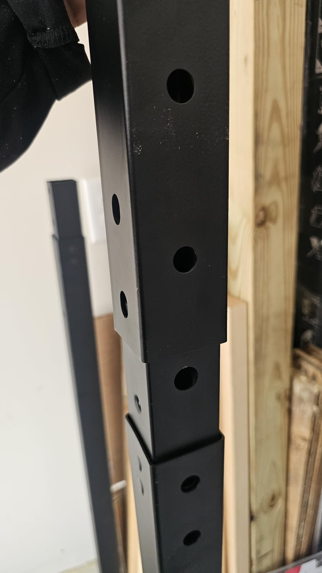 CAP Barbell Power Rack with Pull Up Bar & Attachments - Multiple Colors customer photo 1