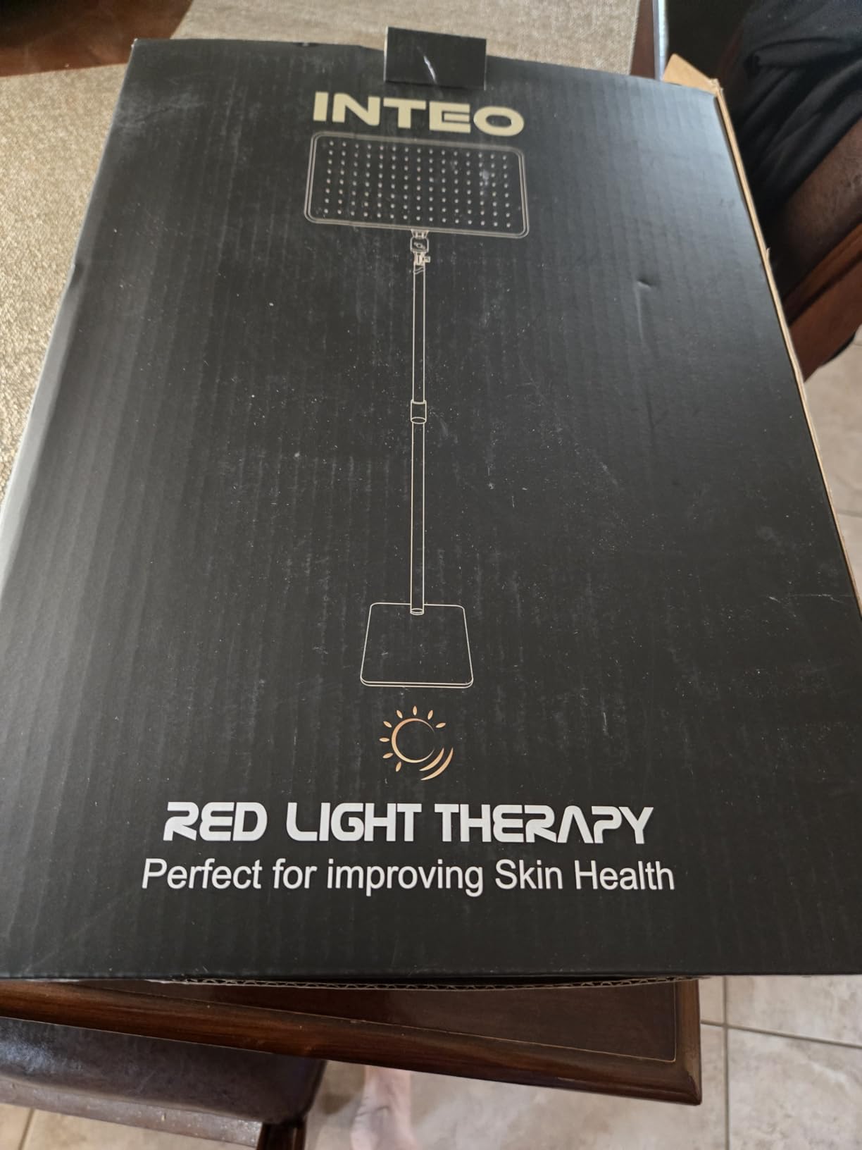 INTEO Red Light Therapy for Body and Face, 2-in-1 Red Light Therapy with Detachable Design, Infrared Light Therapy Lamp 660nm 850nm for Body at Home with Protective Glasses, Elastic Strap customer photo 1