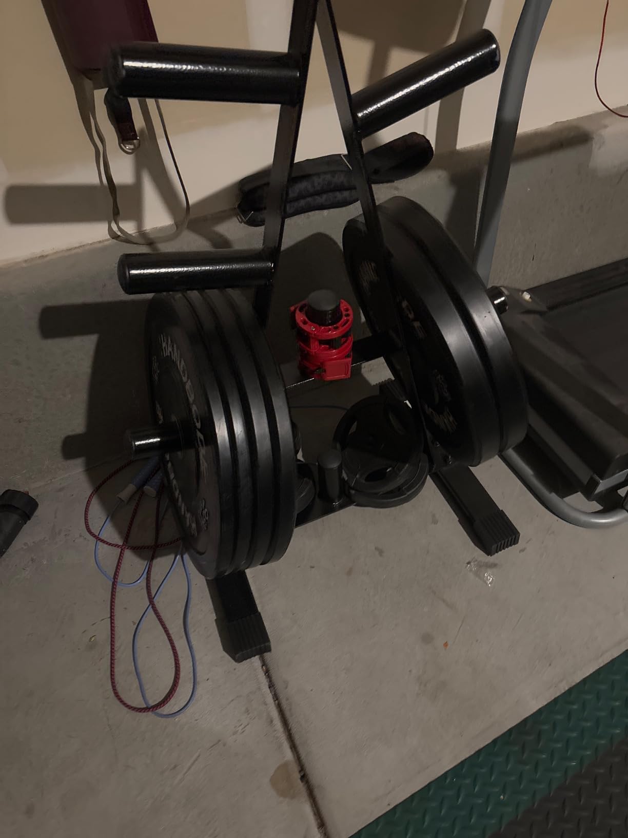Leg Extension and Curl Machine, 1000 LB Adjustable Weight Bench | 8-In-1 Trainer, Single-Pin Changes, Linear Bearings, Fits 1-Inch/2-Inch Plates, Hip Thrusts, Crunches, Arm Workouts, Home Gym customer photo 1