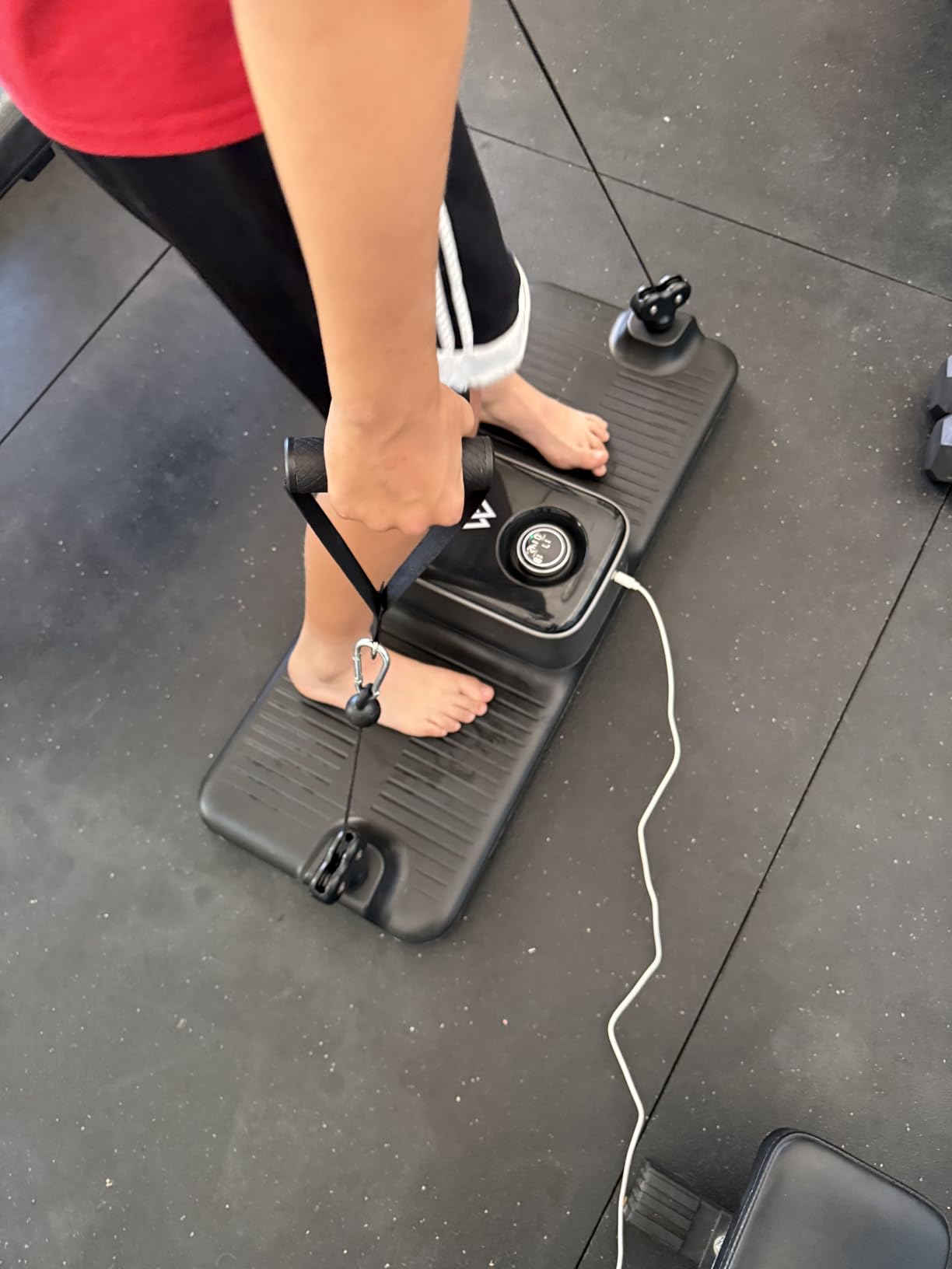 XT Trainer - Compact Home Gym, All in One Fitness Station, Workout Resistance System, Strength Training Equipment, & Cable Weight Machine customer photo 1