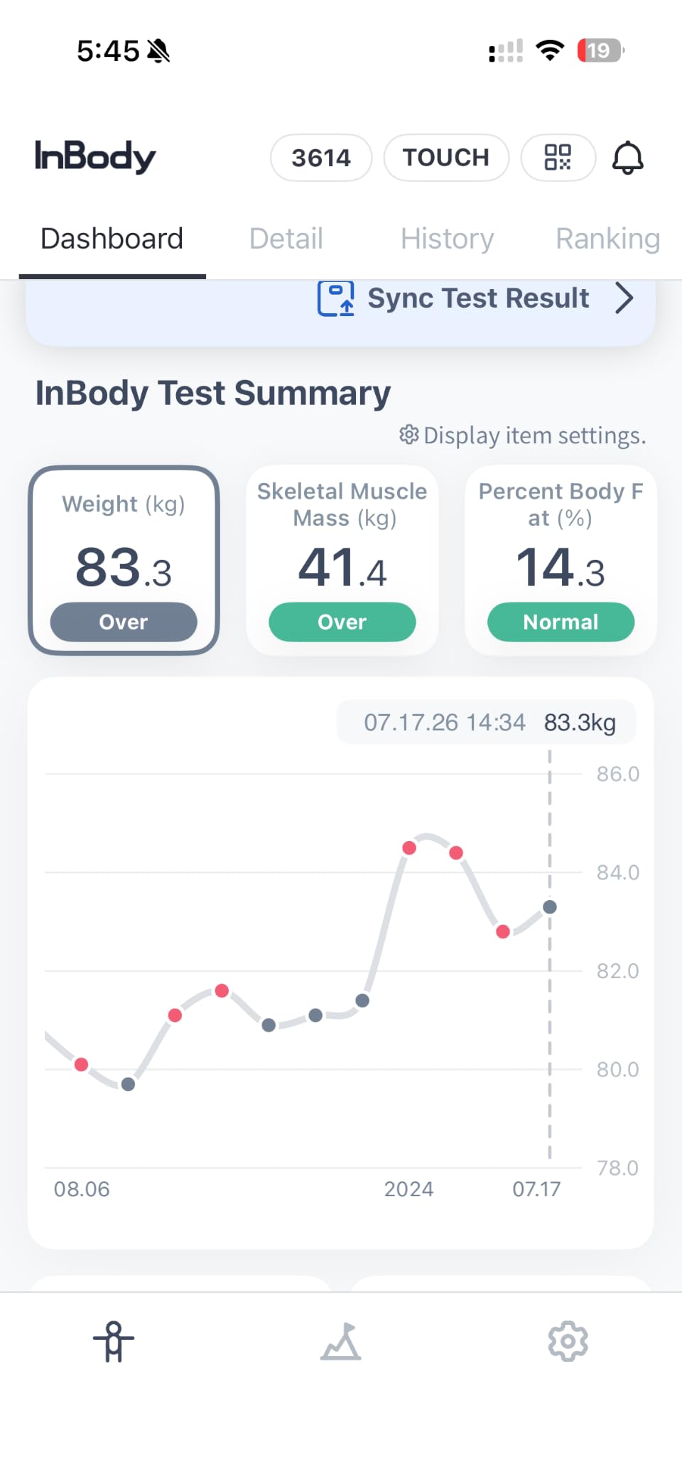 InBody Dial H30 Body Composition Scale | Smart Scale with BMI, Body Fat, Muscle Mass | App | Wi-Fi & Bluetooth customer photo 2