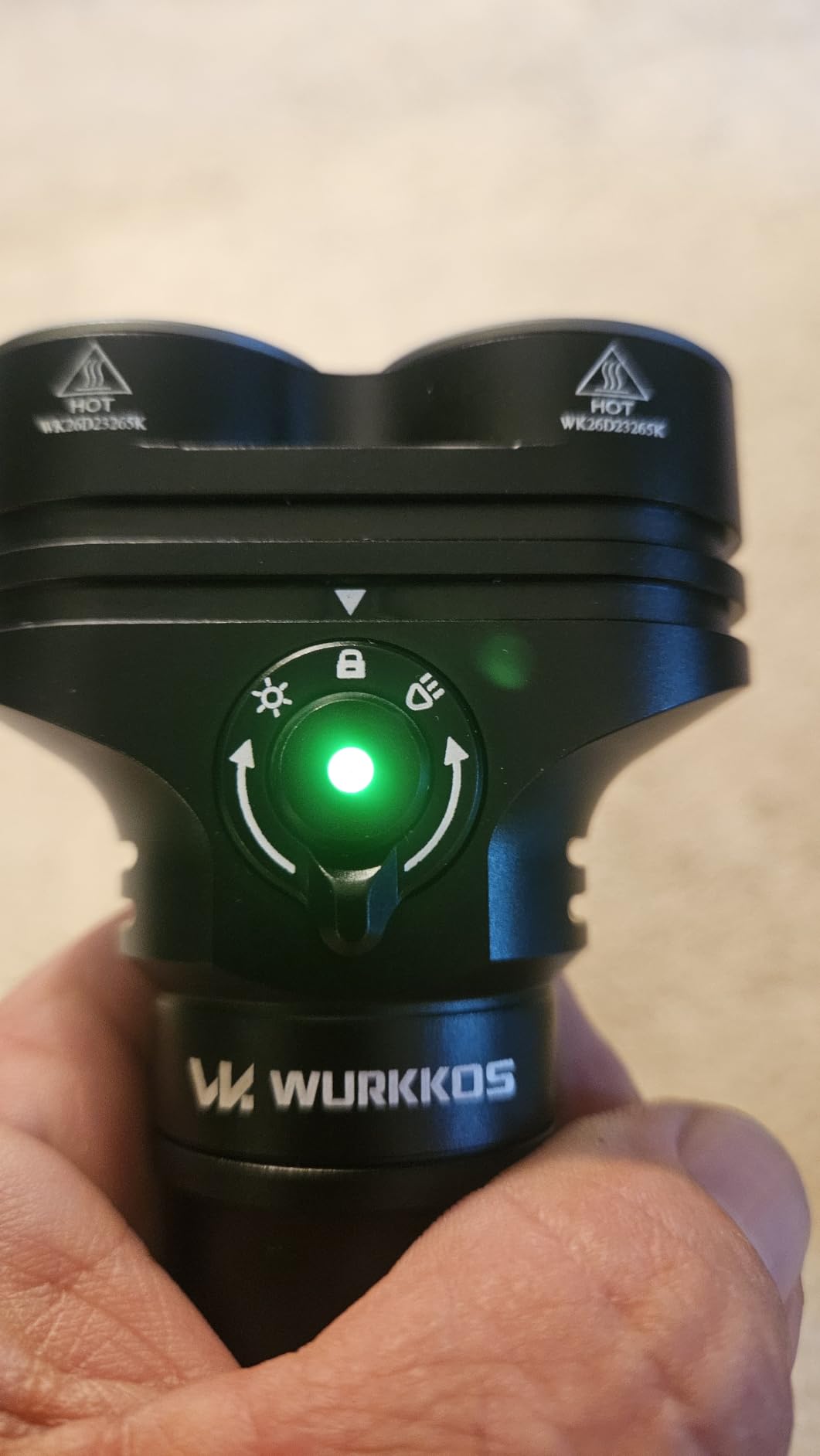 Wurkkos DL05 Scuba Dive Light 6000LM, 14H Runtime Underwater Flashlight | IPX8 Waterproof 100M Rechargeable Submersible Torch with Type-C, Handheld Scuba Diving Light for Snorkeling, Night Diving customer photo 2