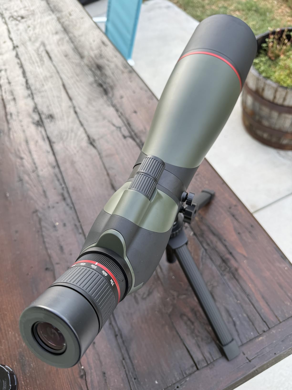 Gosky FalconPro Elite 25-75x85 Spotting Scope for Target Shooting | High Powered Upgrade Spotting Angled Scopes with Phone Adapter & Tripod for Bird Watching, Wildlife Viewing customer photo 2