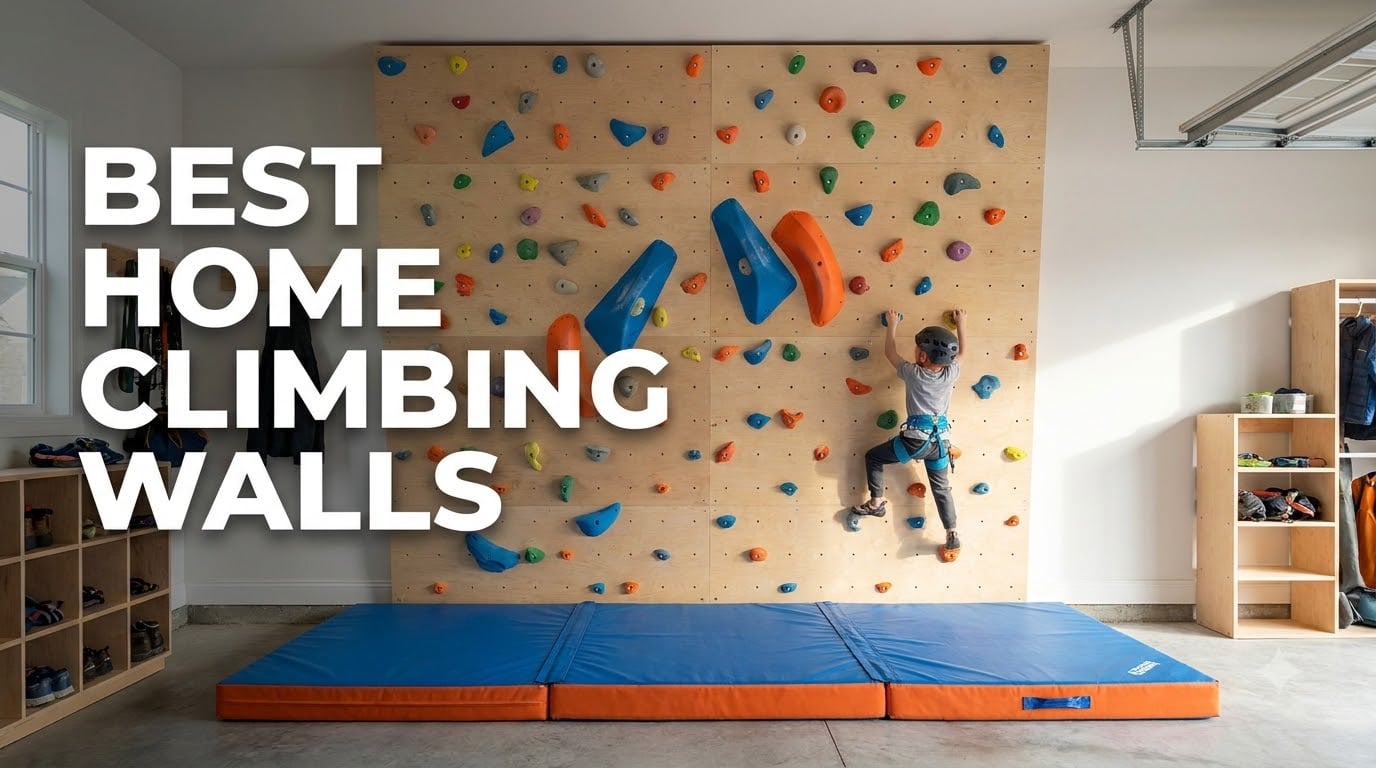 best home climbing walls