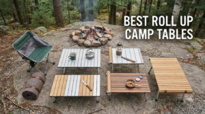 best roll up camp tables