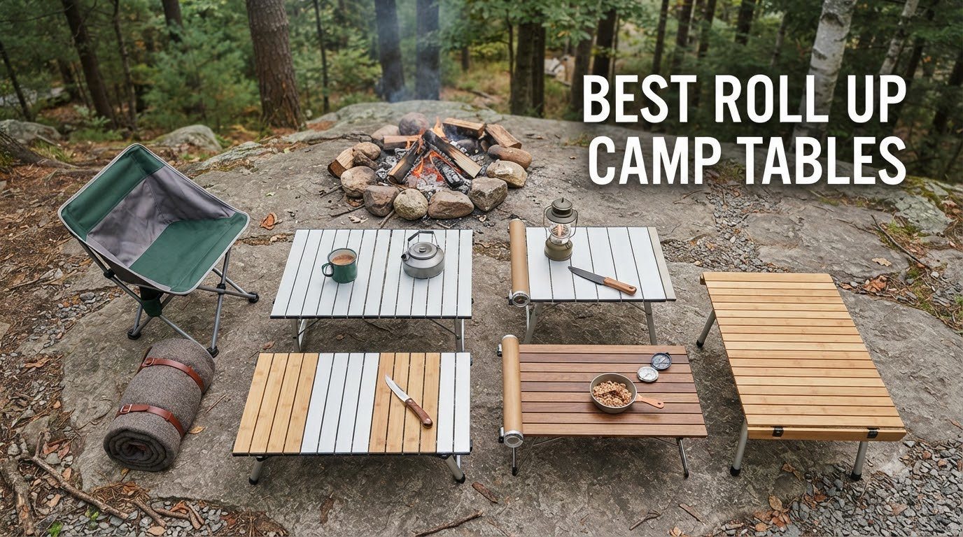 best roll up camp tables