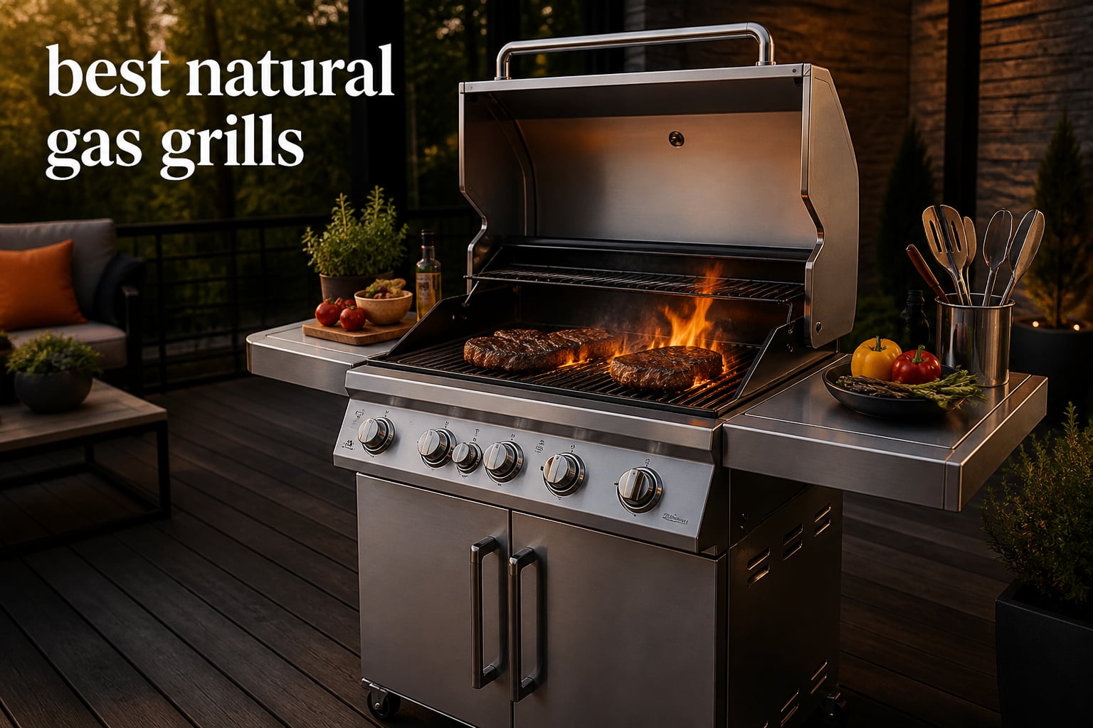 best natural gas grills