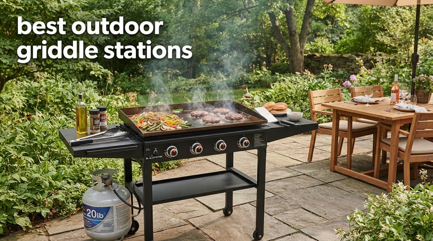 best outdoor griddle stations